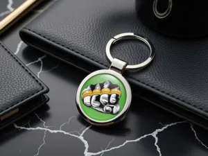 Car Keyring Auto Durable Alloy Build